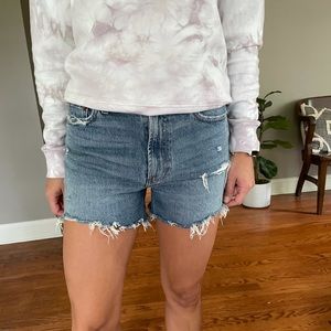 Abercrombie jean shorts